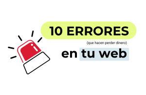 errores en tu web que hacen perder dinero